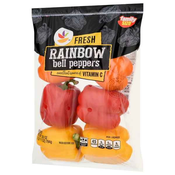 Bell on sale pepper calories
