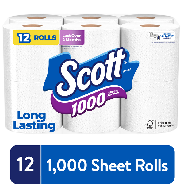 Green Forest Paper Towel, 2-Ply, White, (3 Roll/pack), Recycled - 10 x 3 Rolls