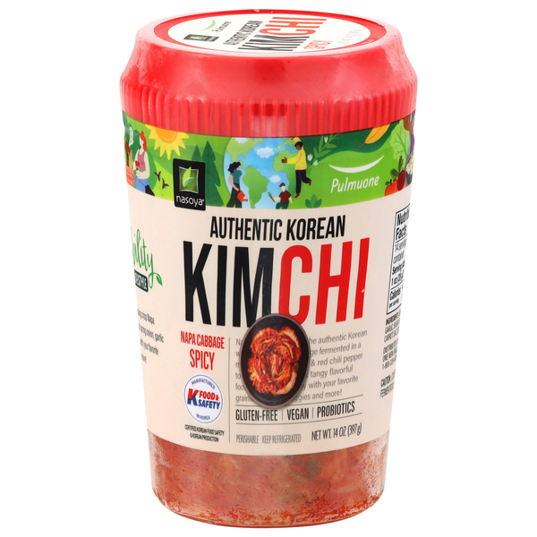 Nasoya Spicy Napa Cabbage Kimchi Refrigerated - 14 oz jar | Hannaford