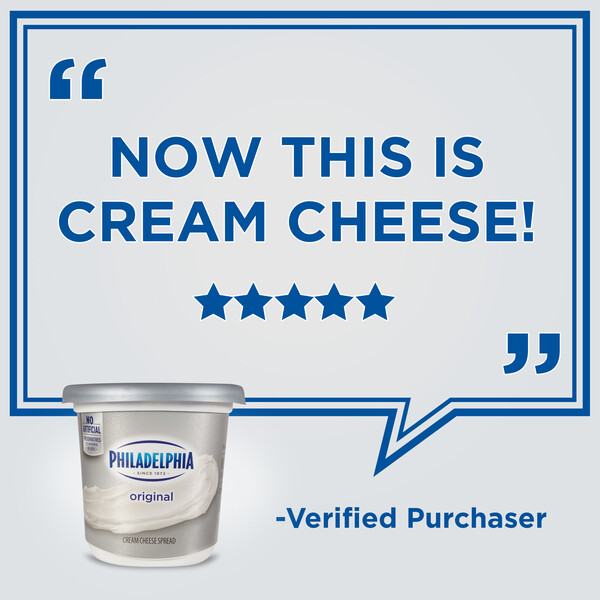 Philadelphia Original Cream Cheese Spread, Tub Original