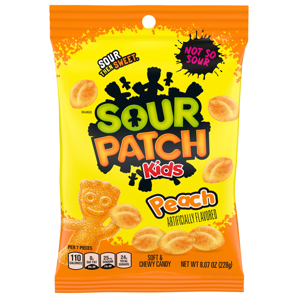 Sour Patch Kids Soft & Chewy Candy Peach - 8.07 oz bag