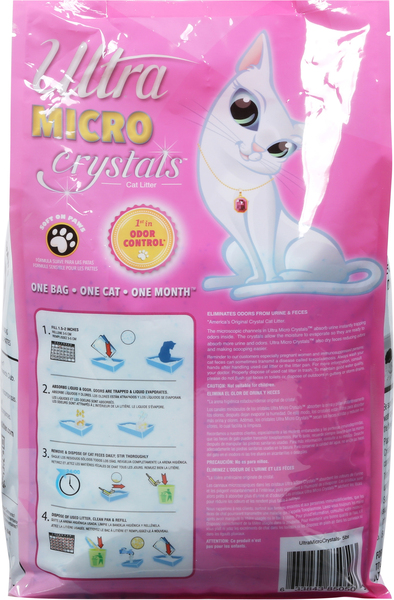 Micro crystals cat litter sale