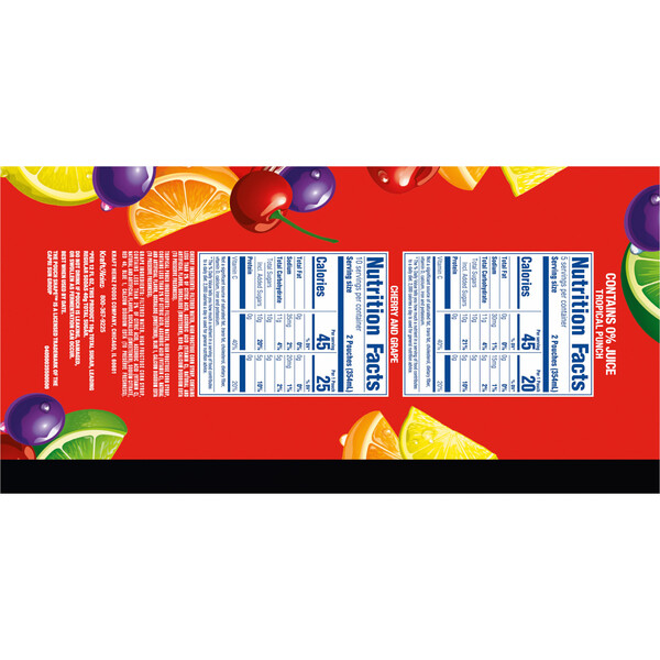 出産祝い Kool-Aid Jammers 3種類×10個 30パウチバラエティパック（Kool ソフトドリンク