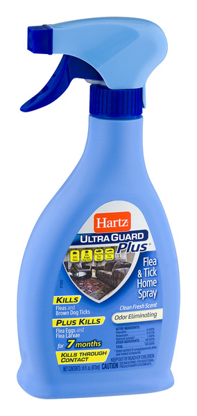 Hartz Ultra Guard Plus Flea Tick Killer Home Spray Clean Fresh