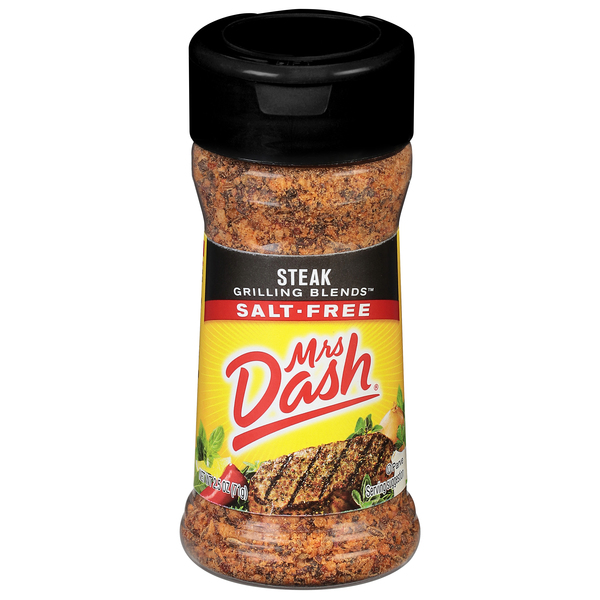 Mrs Dash Grilling Blends, Salt-Free, Steak - 2.5 oz