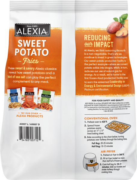 Alexia sweet potato fries air fryer new arrivals