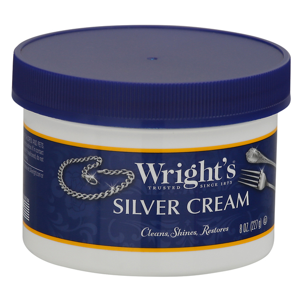 Wright s Silver Cream Polish 8 oz jar Stop Shop