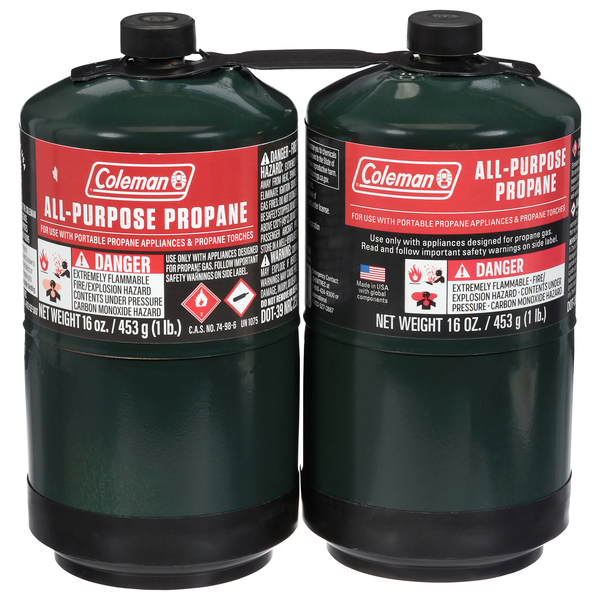 Coleman All-Purpose Propane - 2 ct - 32 oz pkg | Hannaford