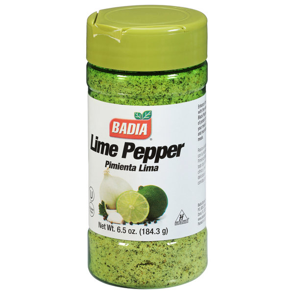 Badia: Seasoning Lime Pepper, 6.5 Oz