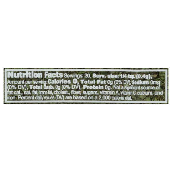 Nutritional Panel