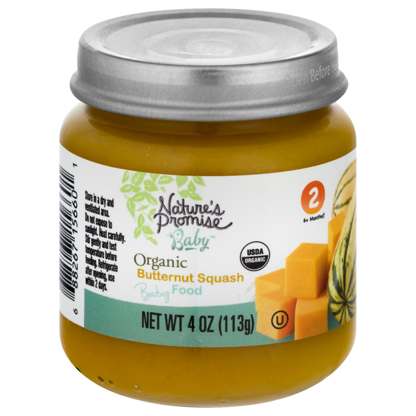 Nature's promise discount baby food