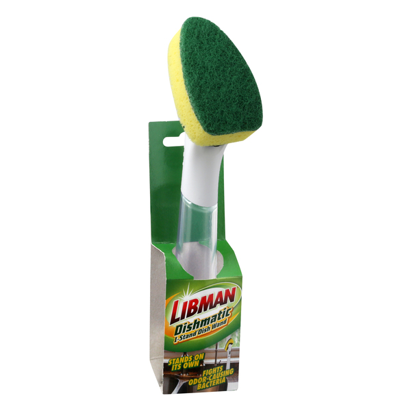 Libman Dishmatic I-stand Dish Wand, Dish Detergents, Household