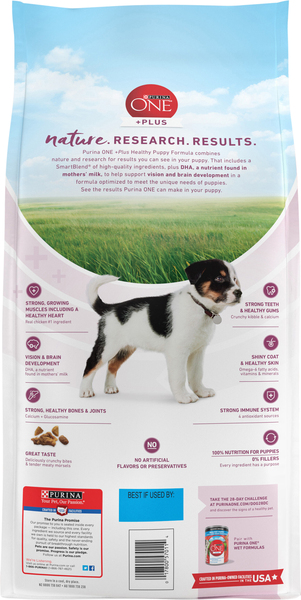 Purina ONE Plus Healthy Dry Puppy Food Natural 8 lb bag Giant