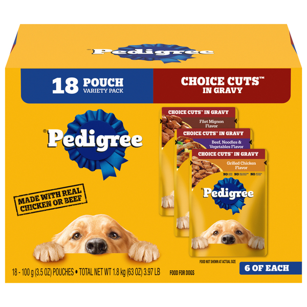Pedigree puppy wet dog food cheap