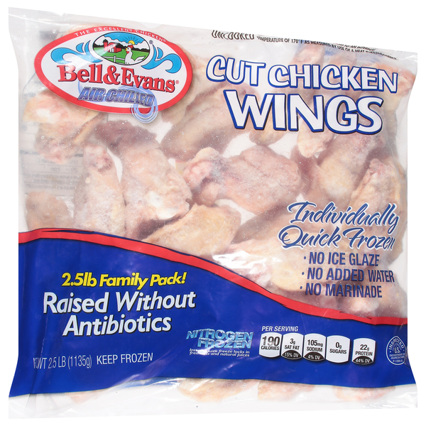 Individually Frozen Party Wings