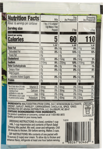 Back of Pack