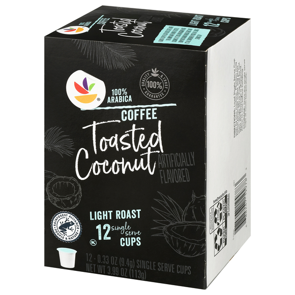 Toasted coconut k cups top
