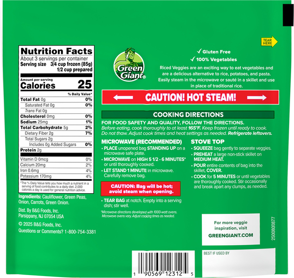 Back of Pack