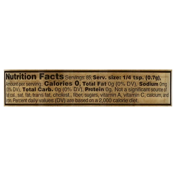 Nutritional Panel