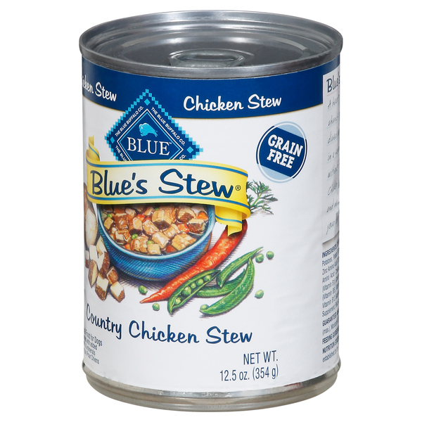 BLUE Buffalo Blue s Stew Wet Dog Food Country Chicken Stew Grain