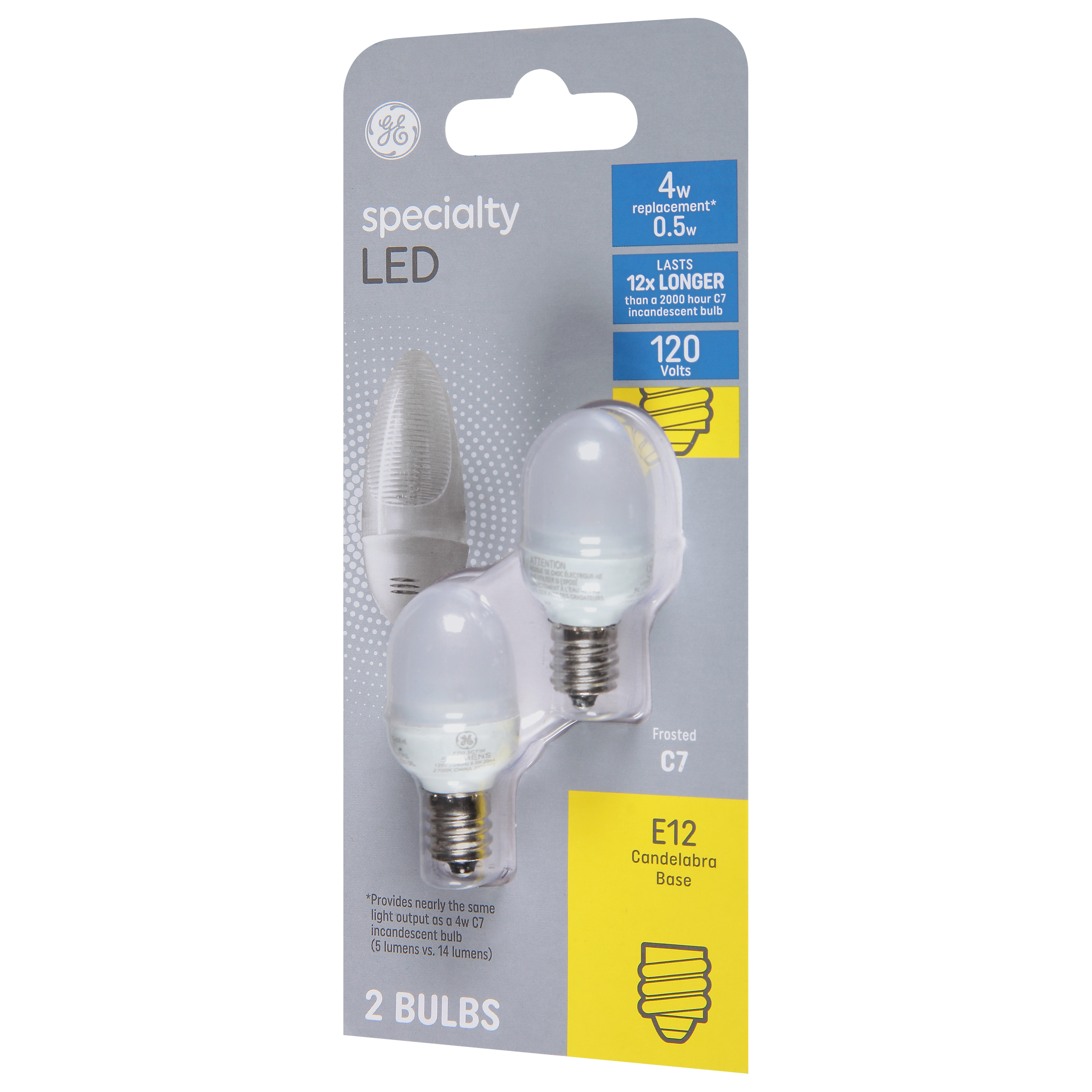 GE Specialty LED 11 Watt Replacement, Soft White, S14 Appliance