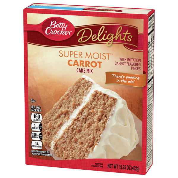 Betty crocker discount carrot cake