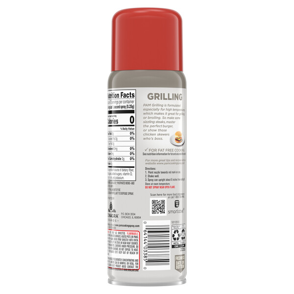 Pam grill spray top