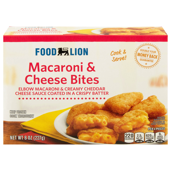Food Lion Food Lion Macaroni & Cheese Bites — product image