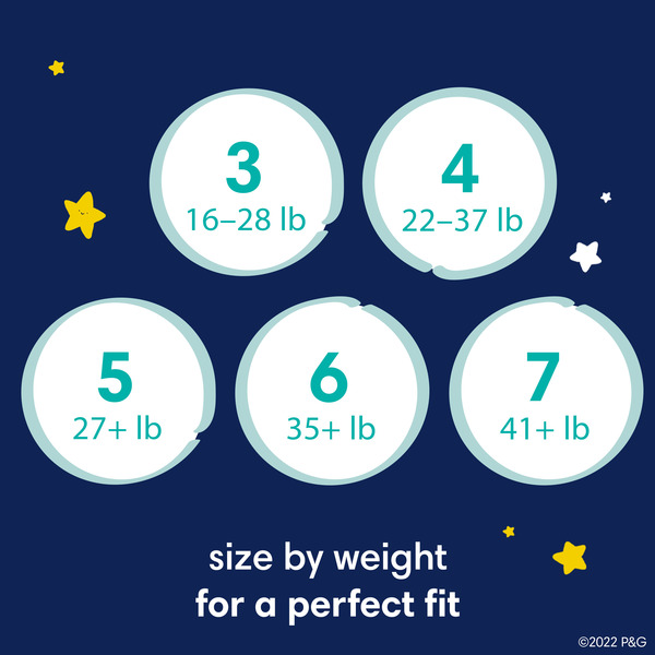 1997 pampers overnight top diapers
