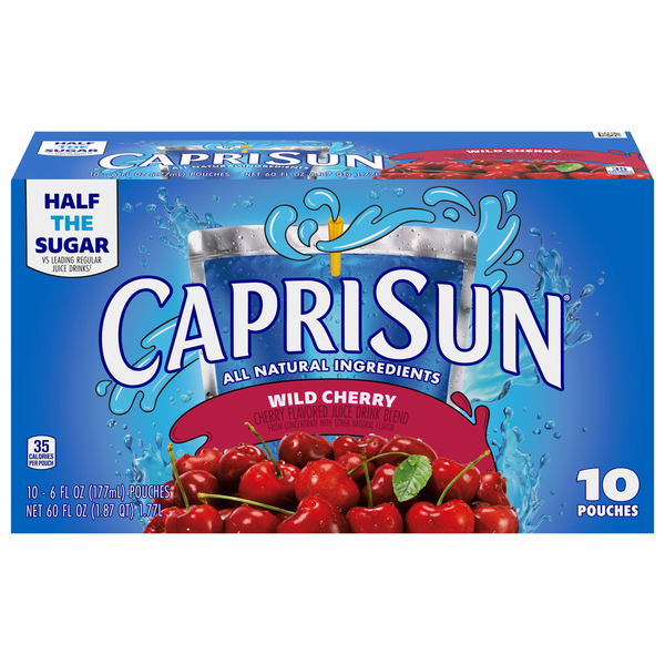 Capri Sun Flavored Juice Drink Blend Variety Pack, 40 ct./6 fl. oz.