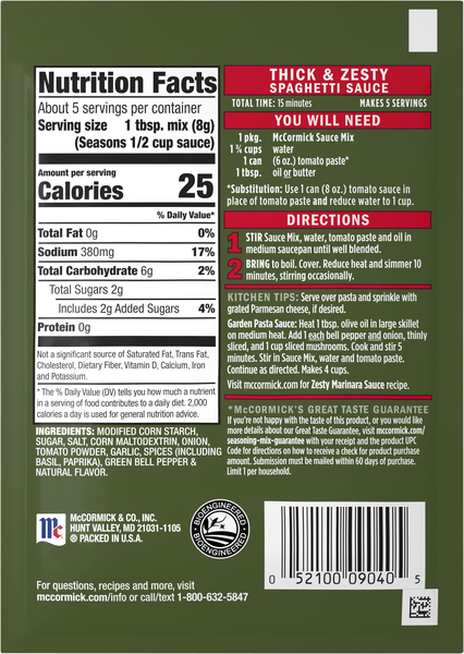Back of Pack