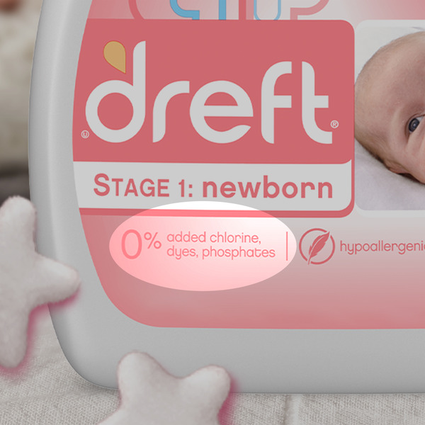 Dreft newborn cheap
