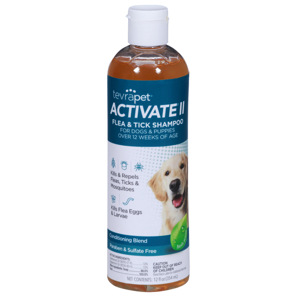 Flea and tick shampoo for puppies under 12 weeks sale
