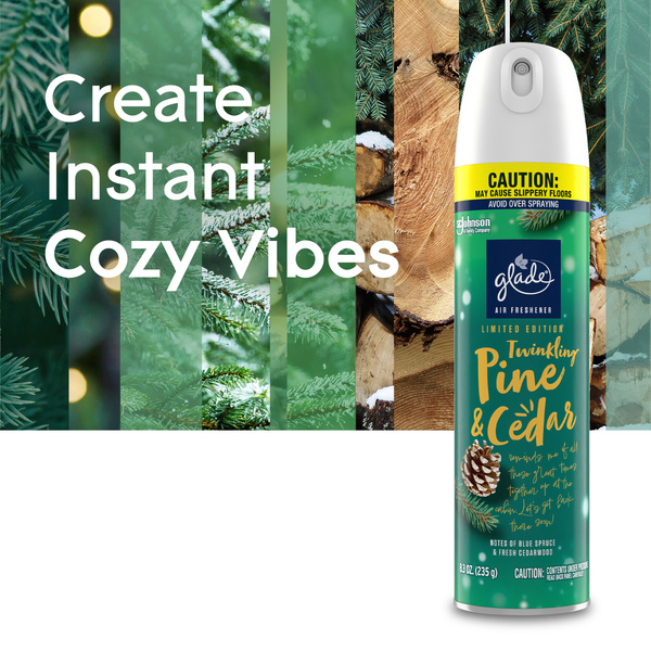 Glade Air Freshener Spray for Home, Clean Linen Scent, Fragrance Infused  With Essential Oils, Invigorating and Refreshing, With 100% Natural  Propellent, 8.3 Oz, Air Fresheners
