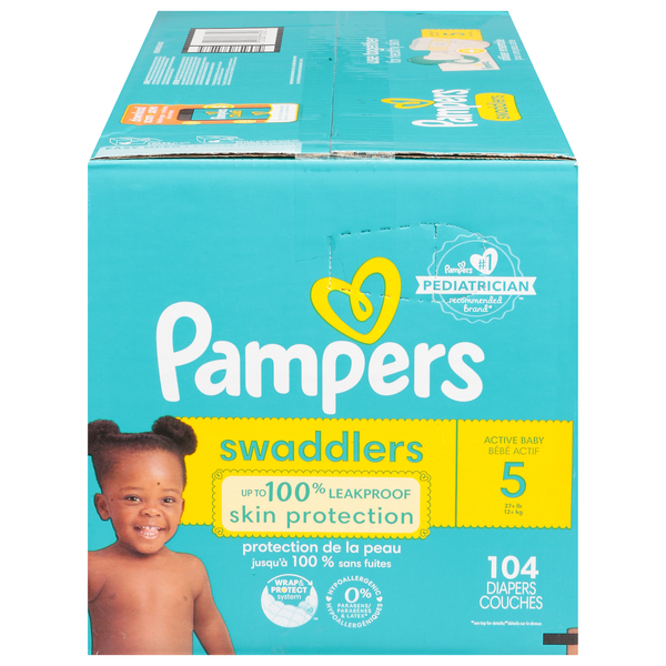 Pampers deals size 5 top
