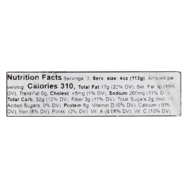 Nutritional Panel