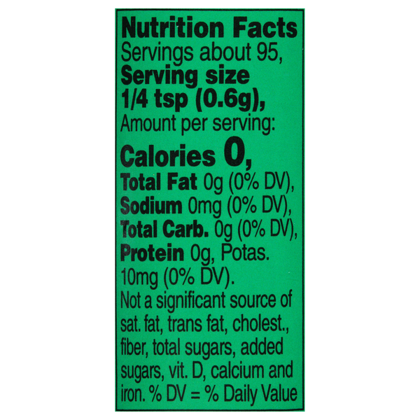 Nutritional Panel