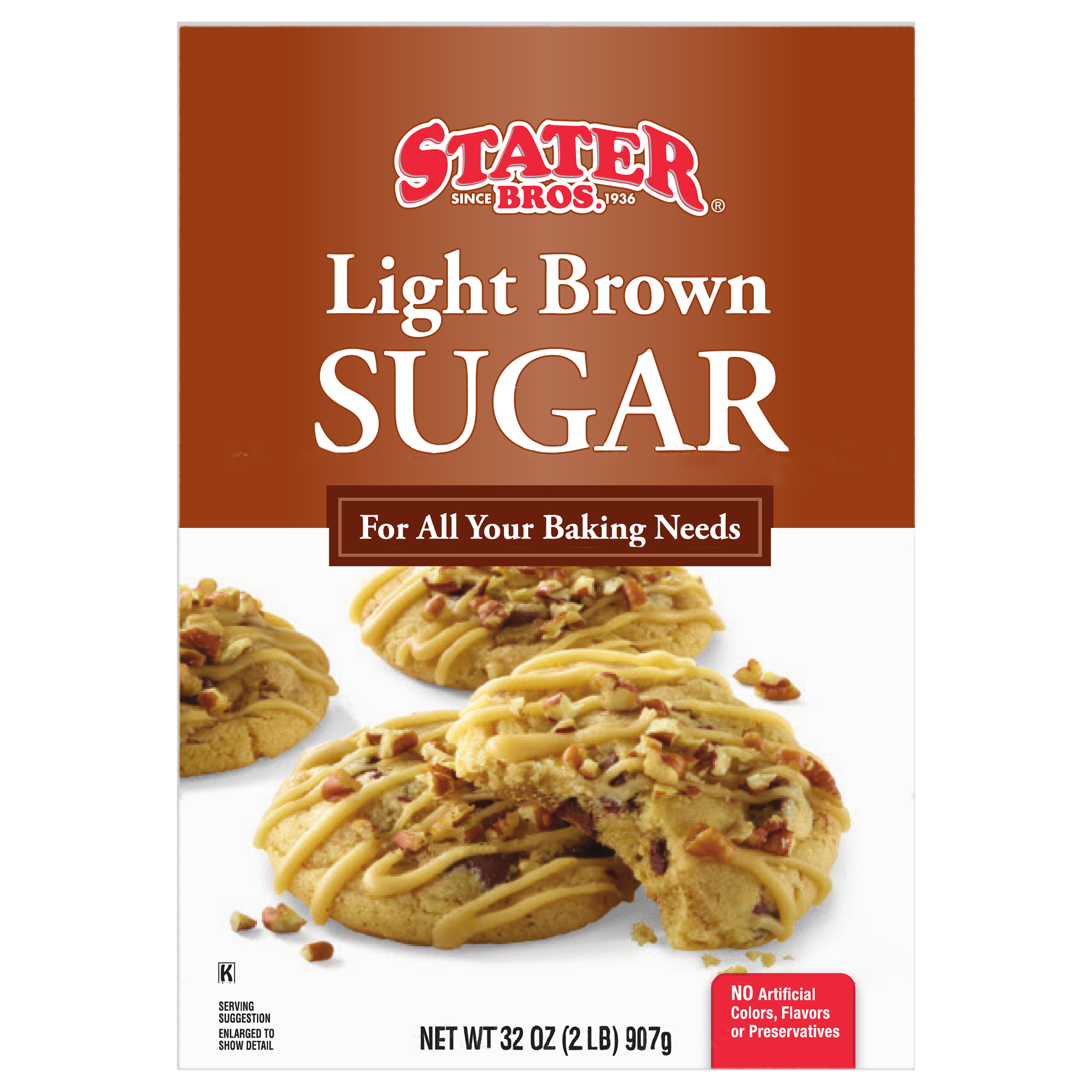 Stater Bros. Light Brown Sugar 32 oz