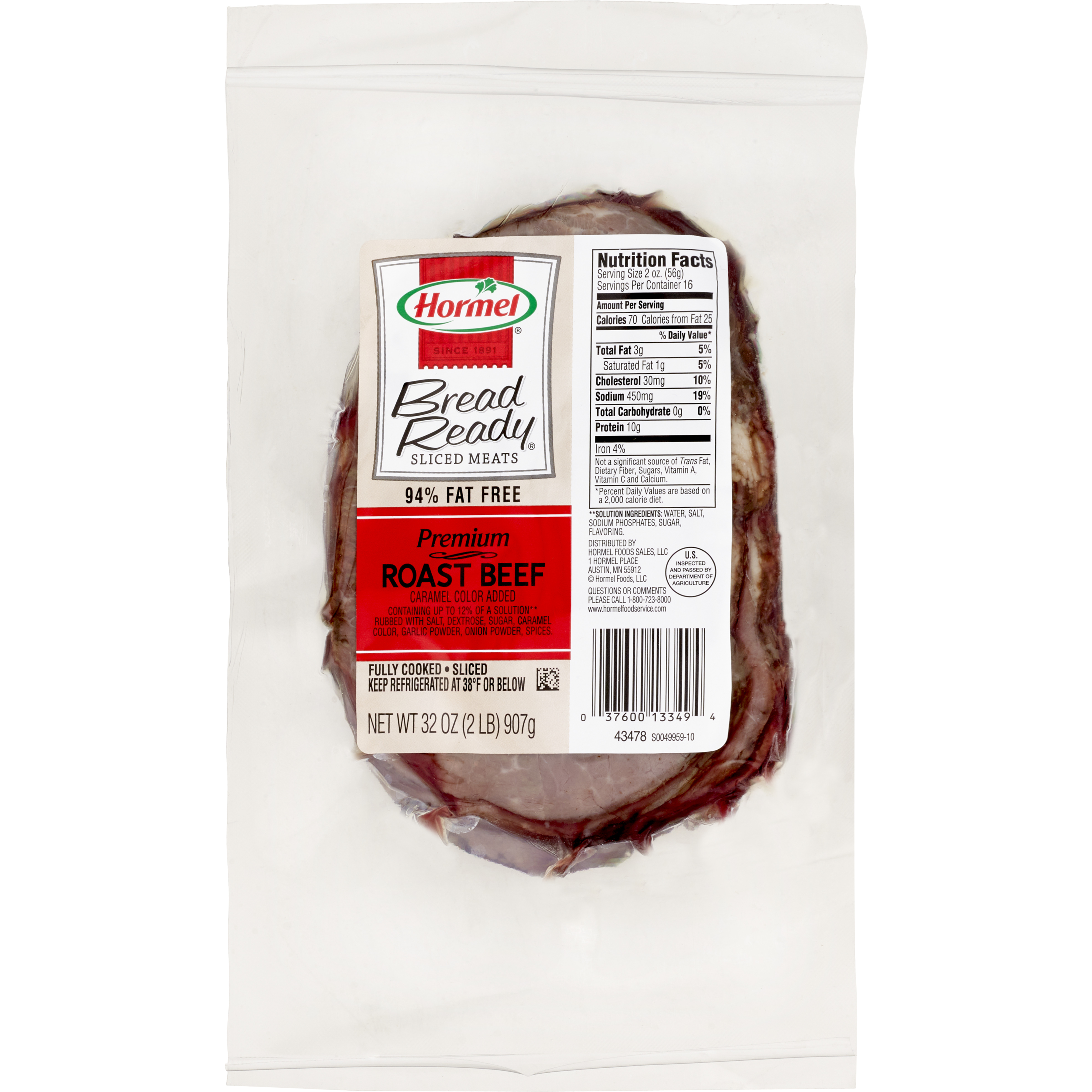 SLICED ROAST BEEF HBH