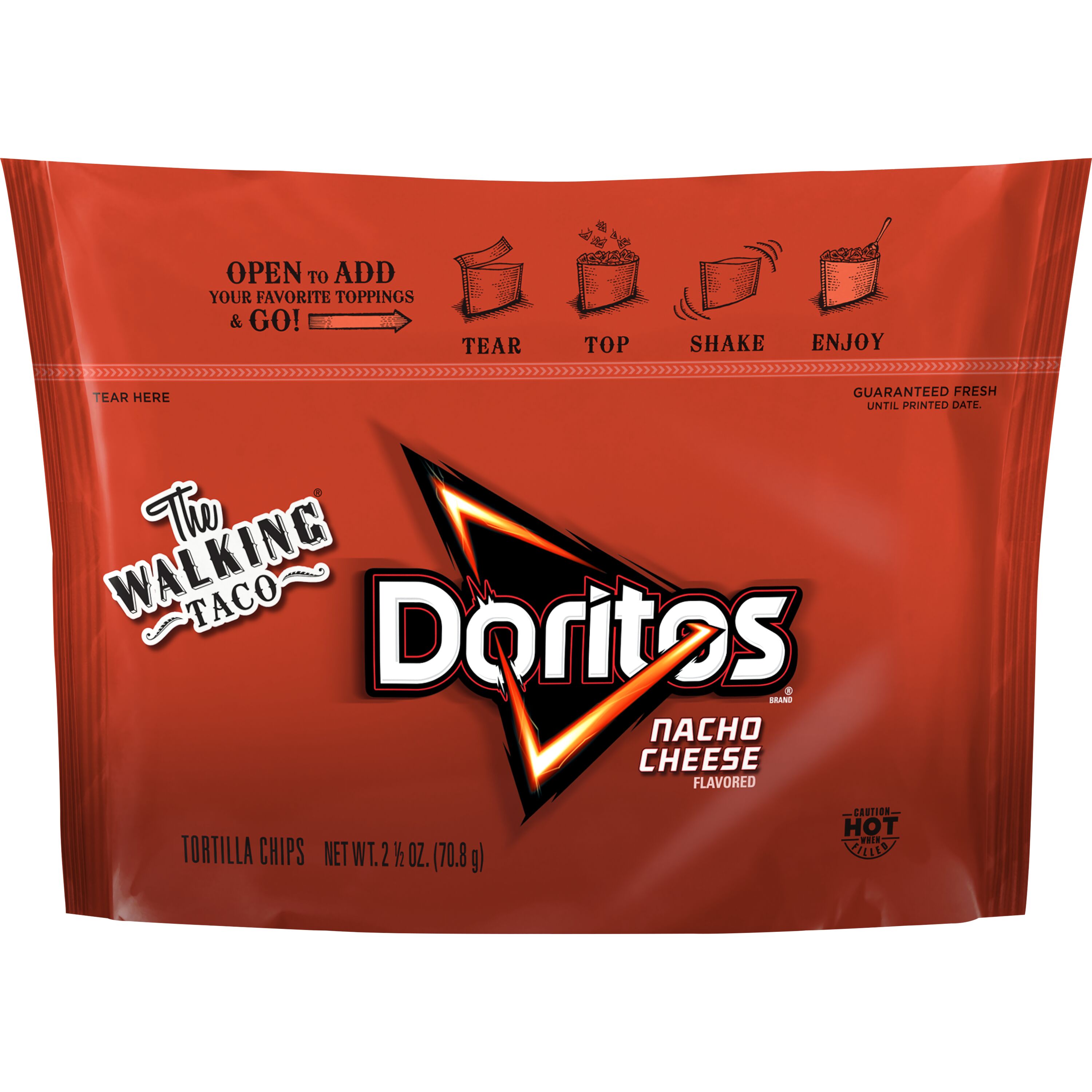 NACHO CHEESE WALKING TACO TORTILLA CHIPS