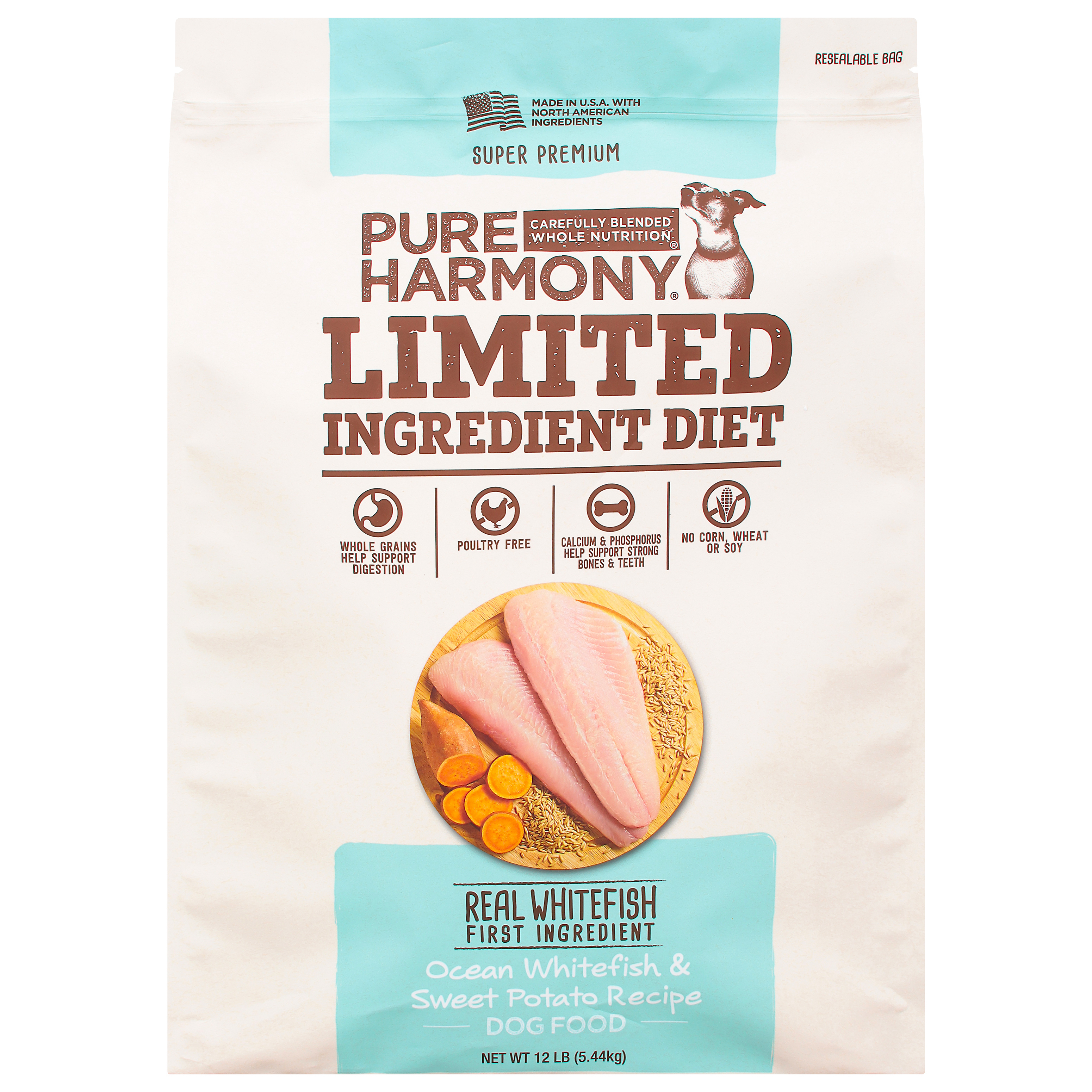 Pure harmony salmon dog food hotsell