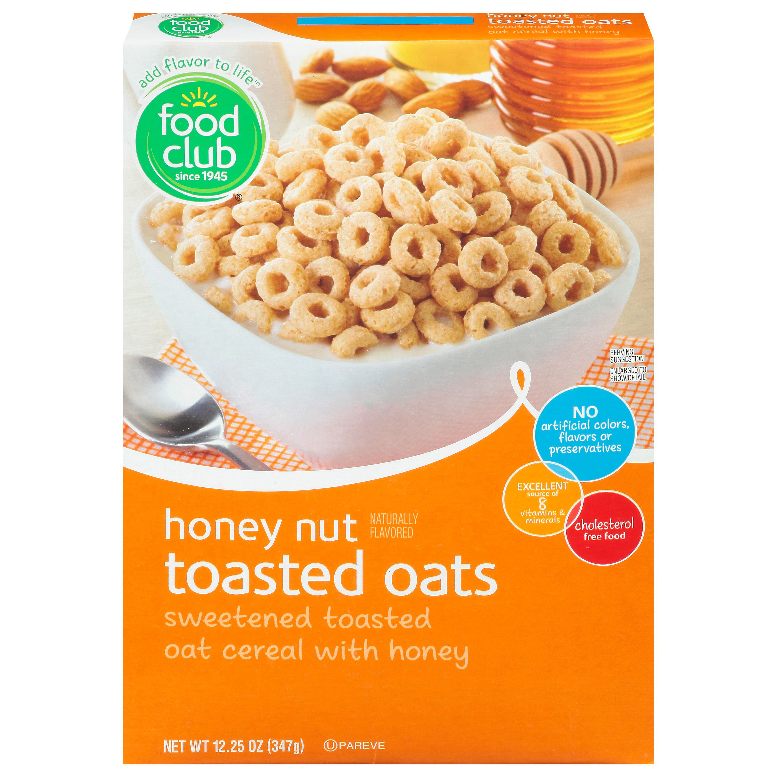 Calories in General Mills Honey Nut Cheerios (37g) and Nutrition Facts