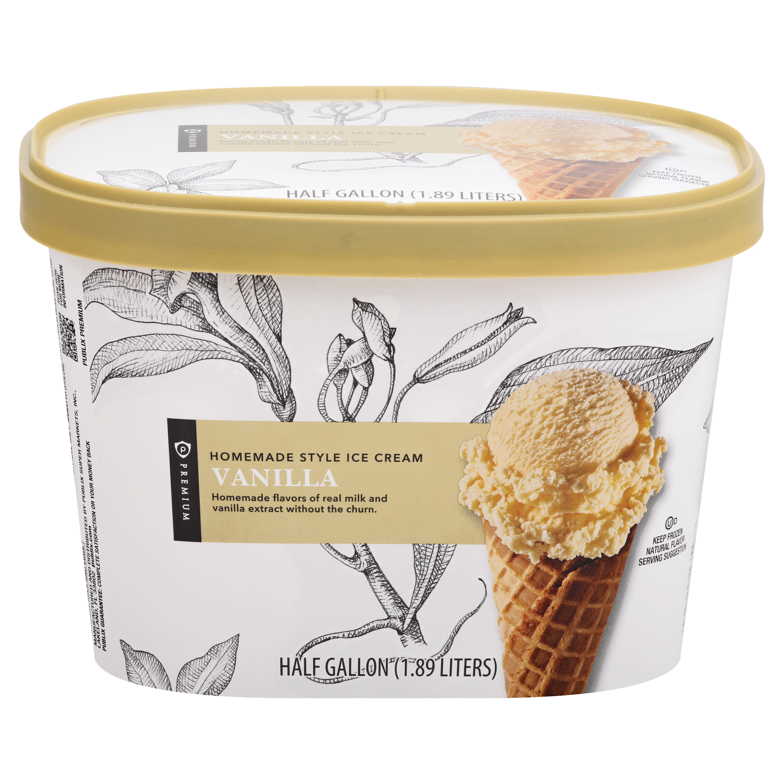 Publix Debuts Quart-Size Containers for Private Label Ice Cream