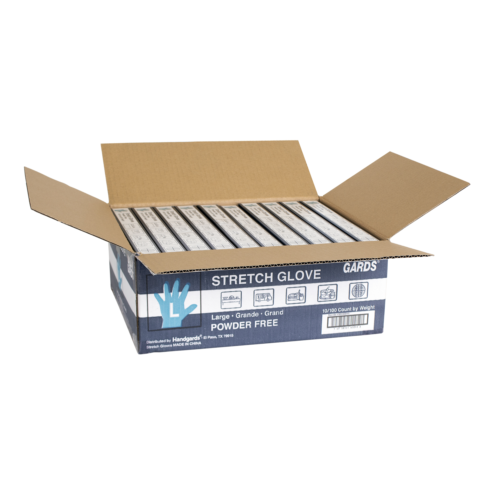 VALU GARD POLY STRETCH GLV LRG