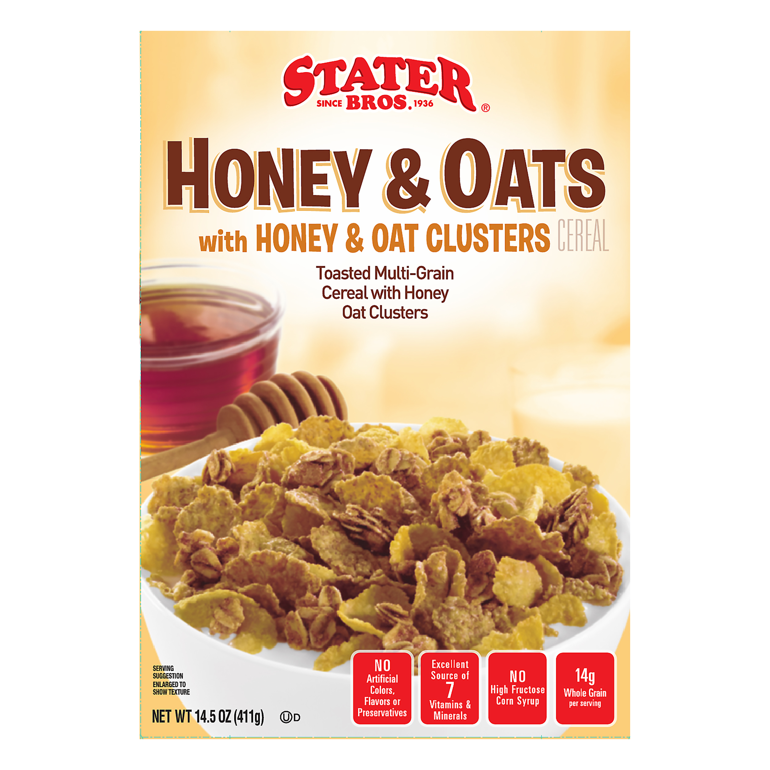 Best Choice Honey Oat Clusters, Cereal