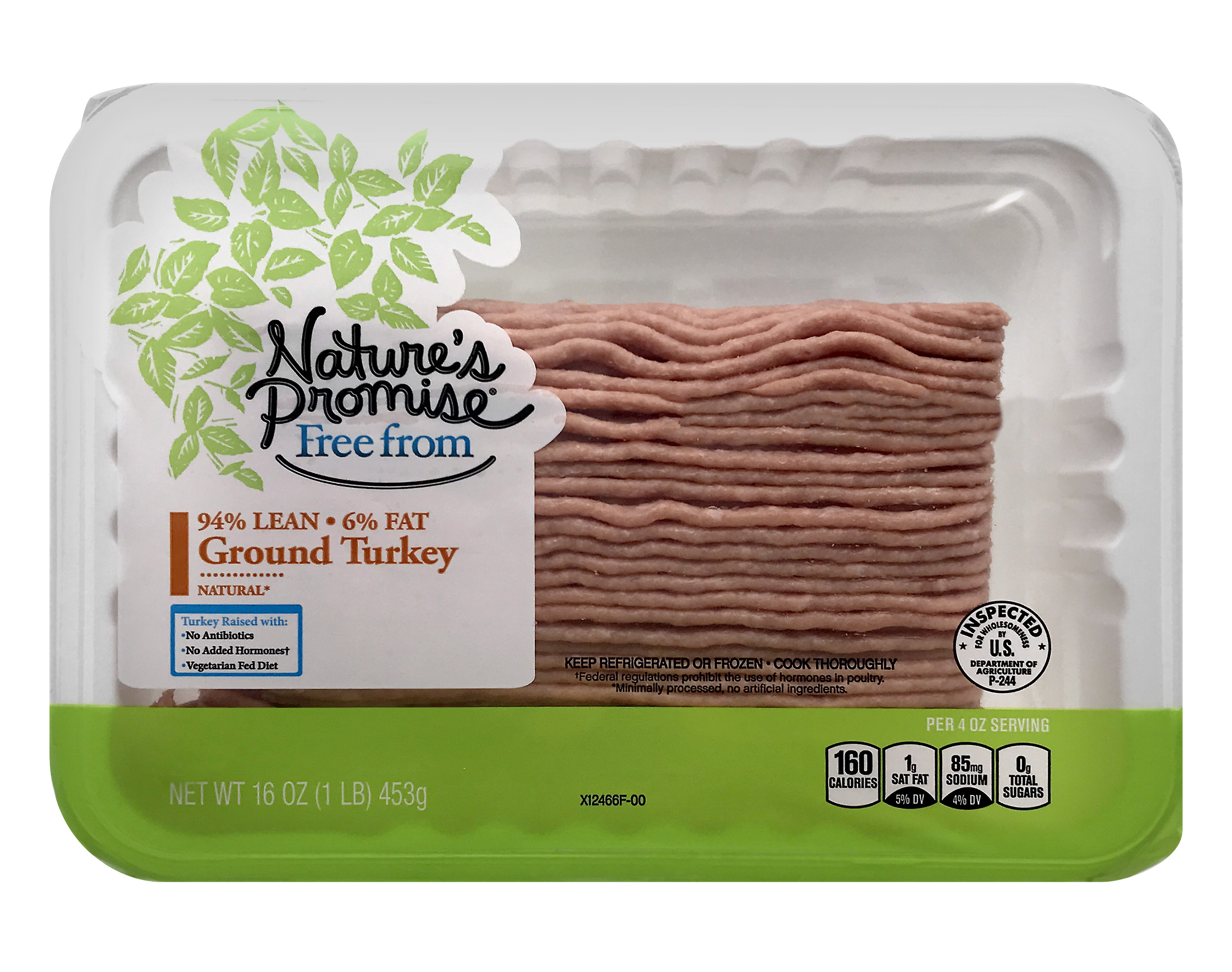 Lean Ground Turkey Nutrition Information