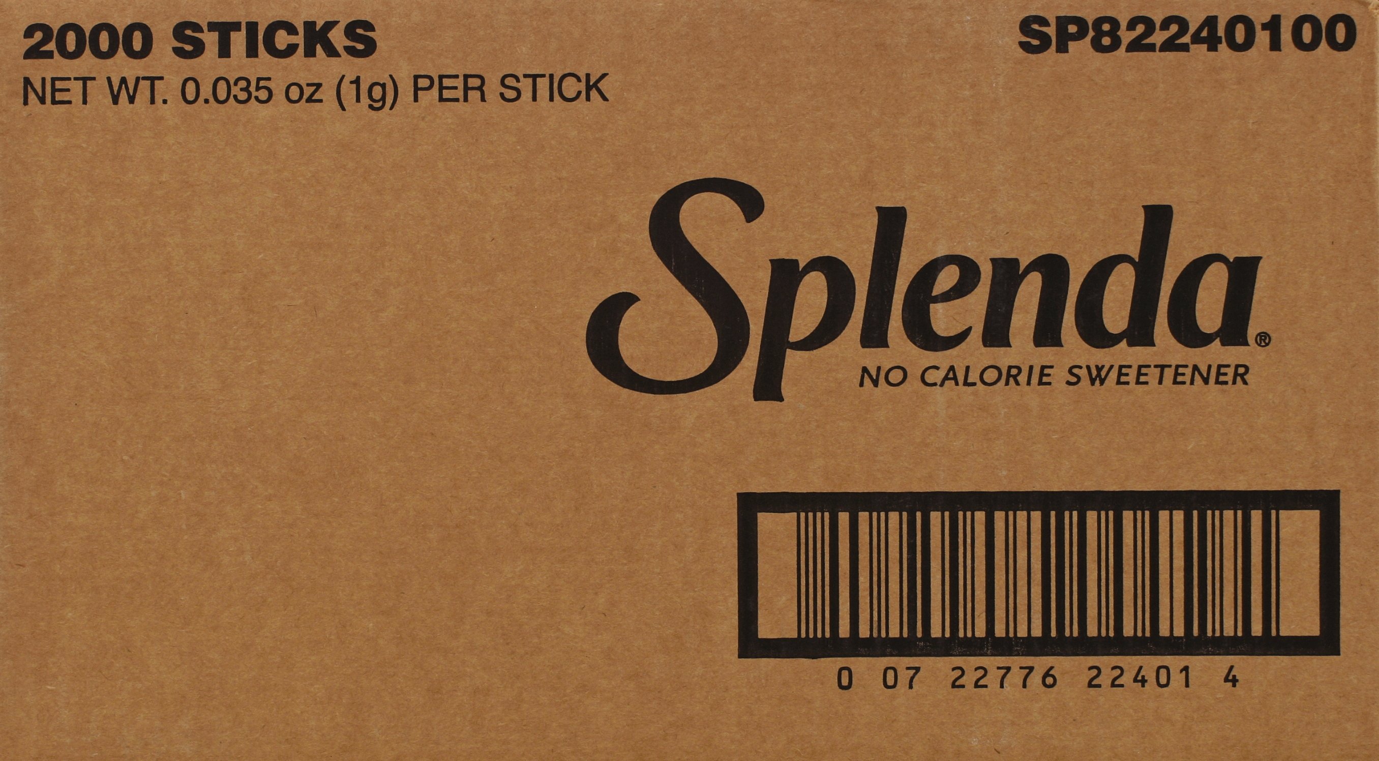 SUGAR SPLENDA STICKS *SP*